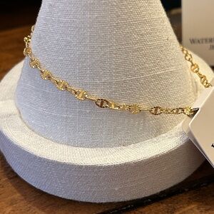 Oshena‎ designer beachwear mariner link Gold Women's Bracelet